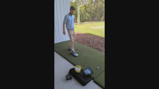 Rotate Plate golf swing training demo
